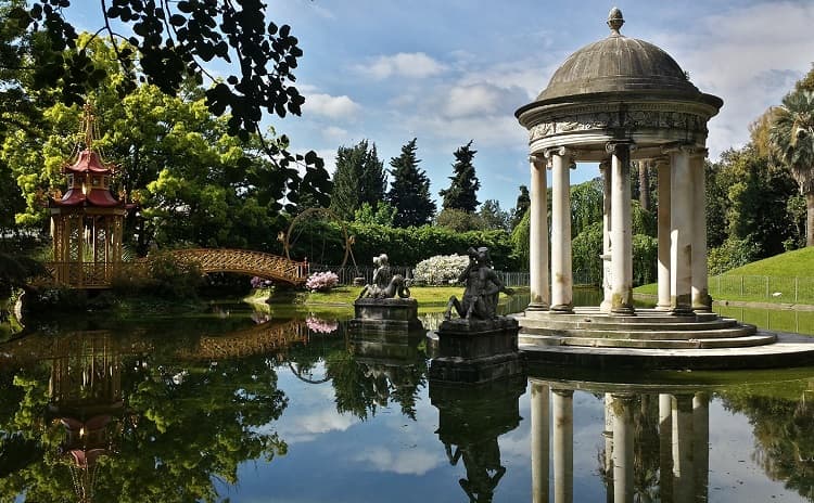 Park of Villa Durazzo Pallavicini - Liguria - Italy