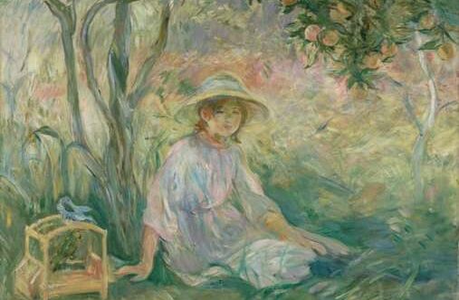 Berthe Morisot - Sotto l'arancio